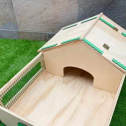 Casetta per tartarughe di terra, Terrario tartarughe terra, Casa, Giardino, Teca tartaruga, Recinto recinsione, Gabbia, Trasportino, Tartarugaio CM 62x42x28h