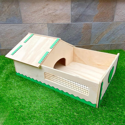 Casetta per tartarughe di terra, Terrario tartarughe terra, Casa, Giardino, Teca tartaruga, Recinto recinsione, Gabbia, Trasportino, Tartarugaio CM 62x42x28h