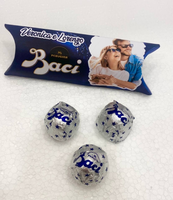 Baci Perugina Personalizzati con Foto e testo, Cioccolatini, regalo San Valentino, idea regalo per lui e lei - immagine 4